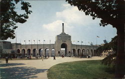 Los Angeles Coliseum California Postcard Postcard Postcard
