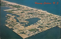 Aerial View of Harvey Cedars Postcard