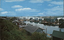Menemsha Harbor Massachusetts Postcard Postcard Postcard