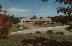 Bluffs Coffee Shop in Doughton Park Postcard