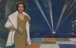 A feature of the Mural Lounge Postcard