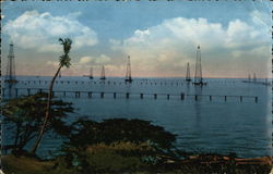 Lago de Maracaibo Venezuela South America Postcard Postcard Postcard