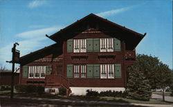 Chalet of the Golden Fleece Postcard