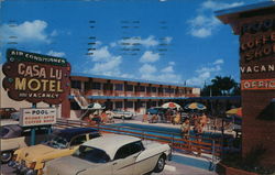 Casa-Lu Motel Postcard