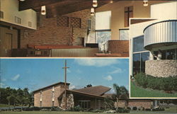 Palm Grove Reformed Church Holiday, FL Postcard Postcard Postcard