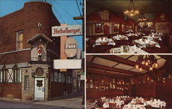 Heidelberger Fass Restaurant Chicago, IL Postcard Postcard Postcard