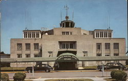 Terminal Building at Memphis Municipal Airport Tennessee Postcard Postcard 