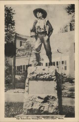 The Schoolboy Monument Postcard