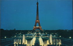 Eiffel Tower from the Trocadero Postcard