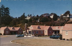 Bay-View Motel Postcard