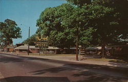 Town House Motel & Restaurant Glennville, GA Postcard Postcard Postcard