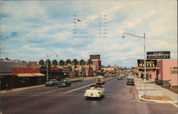 Main Street in Tempe Arizona Postcard Postcard Postcard