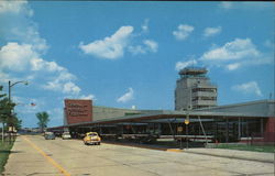 General Mitchell Field Air Terminal Milwaukee, WI Postcard Postcard Postcard