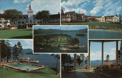 Sagamore Hotel, Green Island Bolton Landing, NY Postcard Postcard Postcard