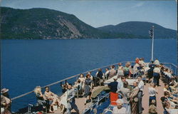 Roger's Slide on Lake George New York Postcard Postcard Postcard
