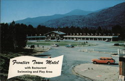 Frontier Town Motel Postcard