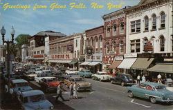 Greetings from Glens Falls, New York Postcard