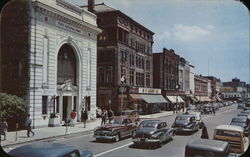 Glen Street Glens Falls, NY Postcard Postcard Postcard