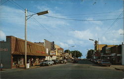 Street Scene Postcard