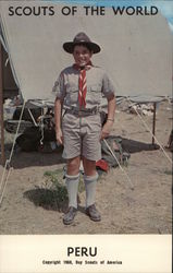 1968 Scouts of the World: Peru Postcard