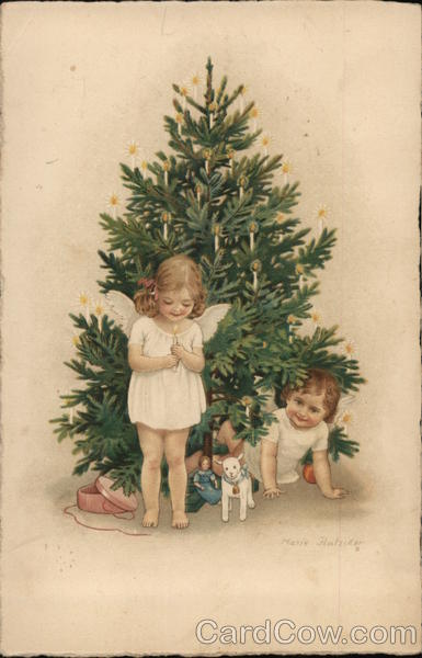 Children and Christmas Tree