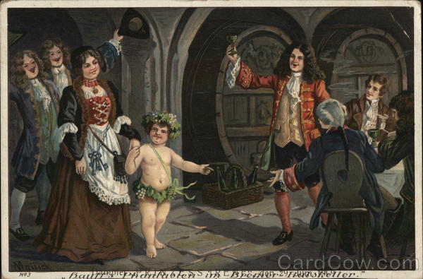 Hauffs Phantasien Im Bremer Ratskeller Boats, Ships