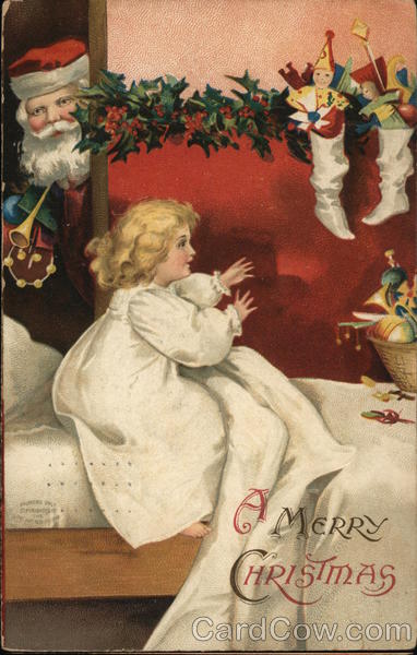 A Merry Christmas Ellen Clapsaddle Children