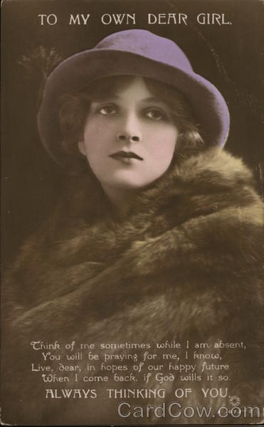 To My Own Dear Girl Women