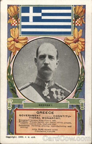 King George I of Greece Royalty