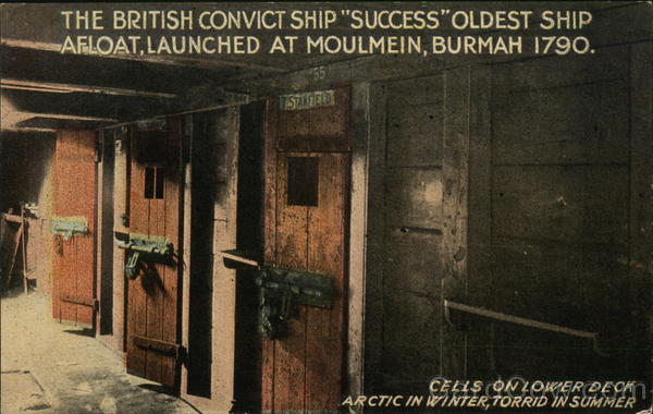 British Convict Ship Success Boats, Ships