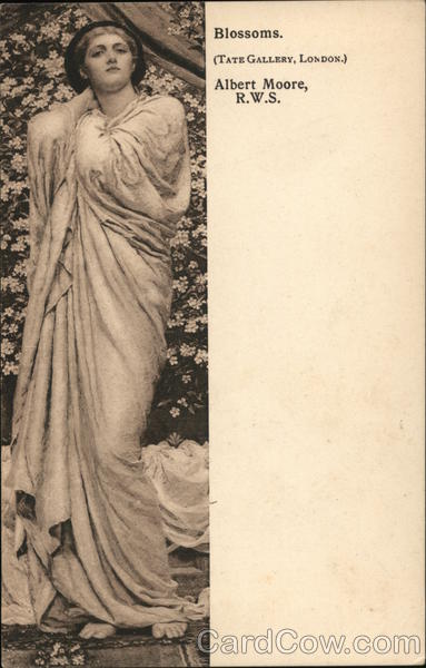 Blossoms by Albert Moore, RWS Art