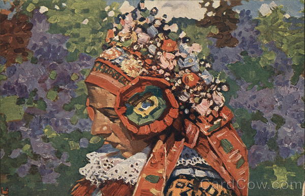 Traditional Folk Costume by Joza Uprka