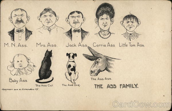 The Ass Family The Whole Family