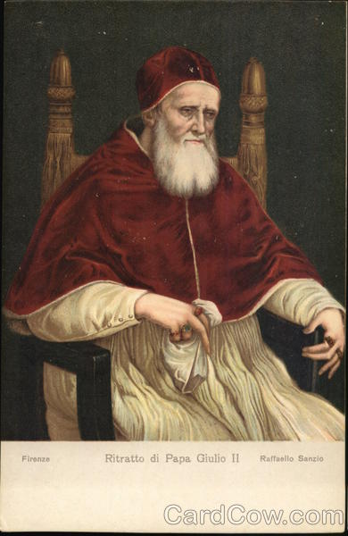 Ritratto di Papa Giulio II by Raffaeilo Sanzio Art