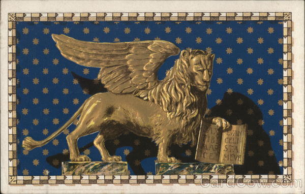 Lion of Saint Mark Venice Italy