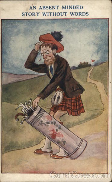 An Absent Minded Story Without Words Golf