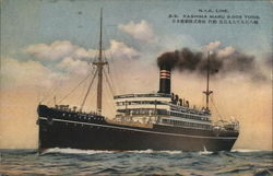 NYK Line, S.S. Kashima Maru Postcard