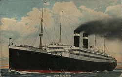 SS Lapland Postcard