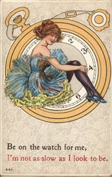 Dancing Girl and Watch Dancing Girl and Watch