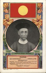 Prince Chun, Regent, China Postcard