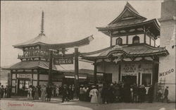 Japanese Village - The Alaska-Yukon-Pacific Exposition - 1909 Japanese Village - The Alaska-Yukon-Pacific Exposition - 1909