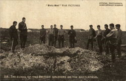 The Burial of Two British Soldiers on the Battlefield The Burial of Two British Soldiers on the Battlefield