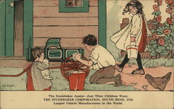 The Studebaker Junior Postcard