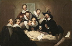 Die Anatomie by Rembrandt Postcard