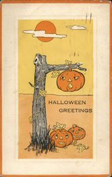 Halloween Greetings Postcard Postcard Postcard