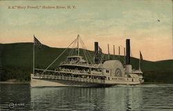 SS "Mary Powell," Hudson River, NY Steamers Postcard Postcard Postcard