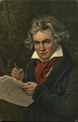 Ludwig van beethoven Composers Postcard Postcard Postcard