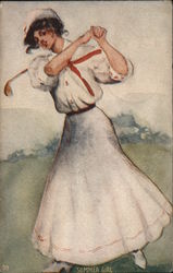 Summer Girl Postcard