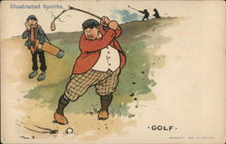 Golf Postcard