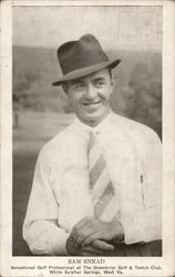 Sam Snead, Golfer Postcard